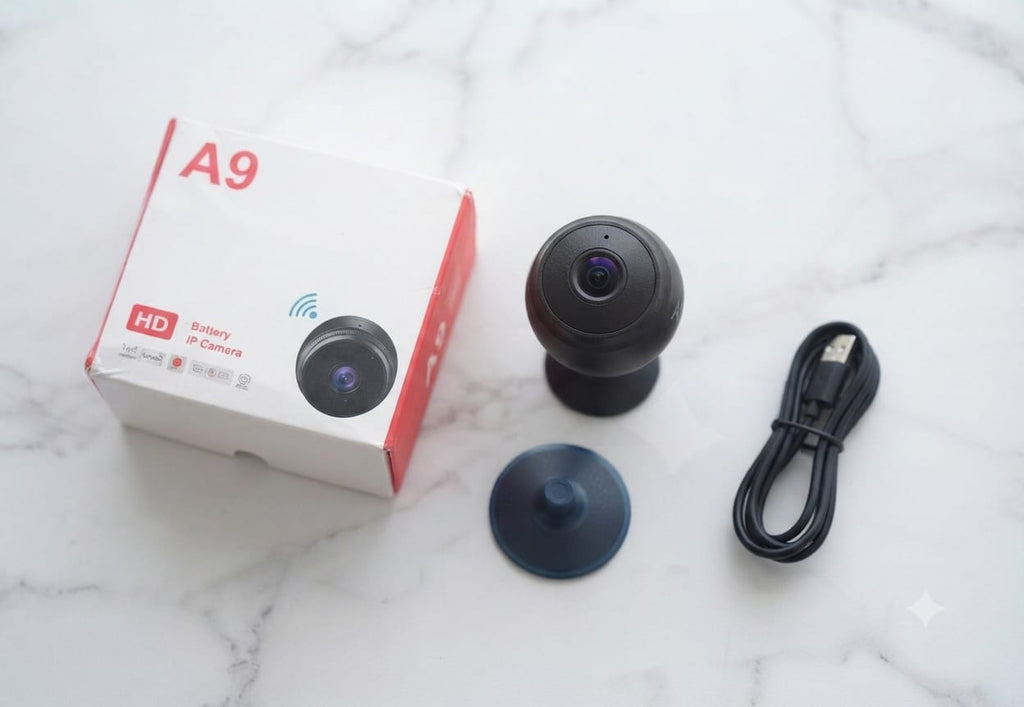 A9 Mini WIFI Camera with HD result