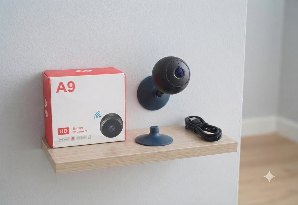 A9 Mini WIFI Camera with HD result